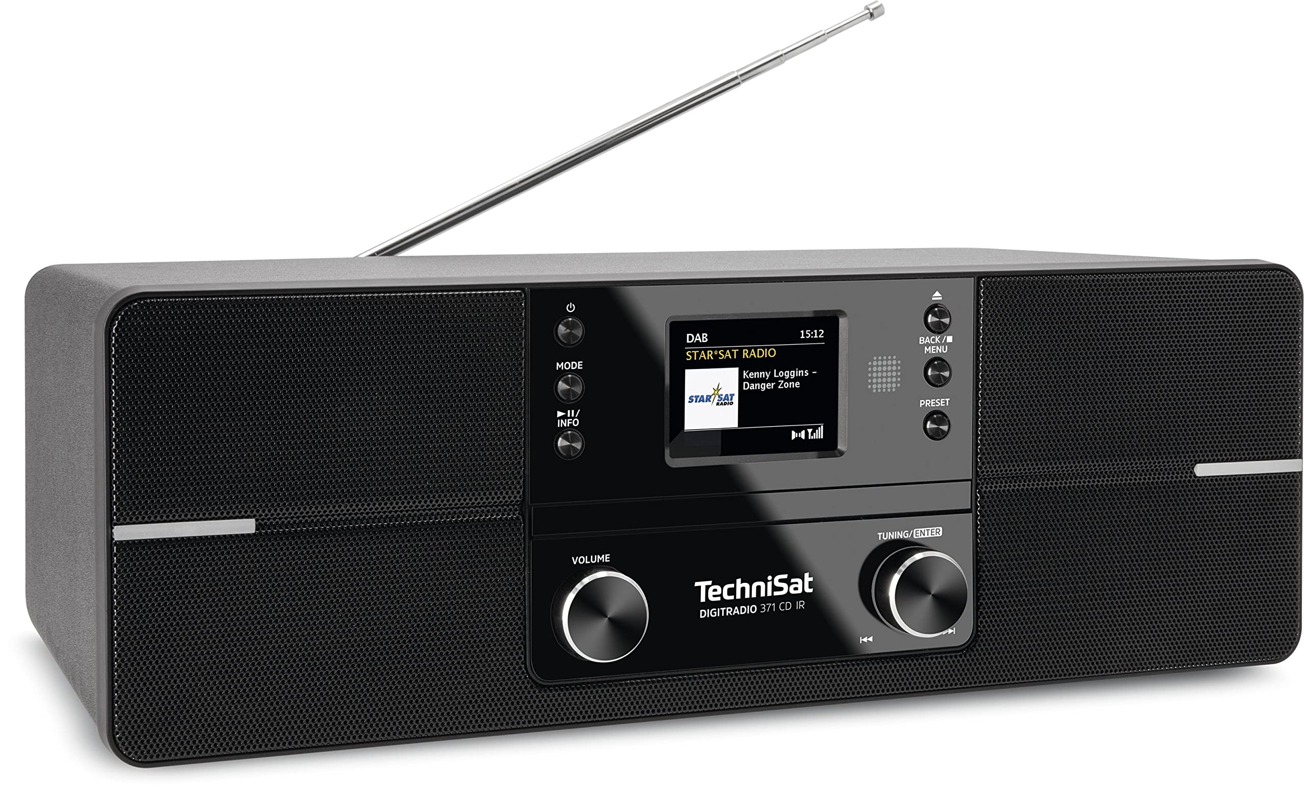 TechniSat DIGITRADIO 371 CD IR - Stereo Internet Radio (DAB+, FM